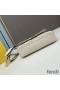 Fendi Baguette Bag In Stitching Leather White