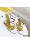 Fendi First Sandals Women Nappa Leather White