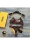 Fendi Underwear Set Women Fendi FF Motif Lycra Brown/Yellow
