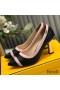Fendi Colibri Pumps Women Leather Black
