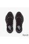 Fendi Flow Sneakers Unisex Mesh Black