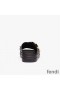 Fendi Fendigraphy Crossover Slides Women Leather Black