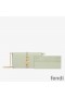 Fendi Fendigraphy Wallet with Chain In Calf Leather Green