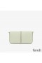Fendi Fendigraphy Wallet with Chain In Calf Leather Green