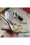 Fendi First Slingback Pumps Women Fendace Baroque Fabric White
