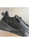 Fendi Flow Sneakers Men Caiman Leather Black
