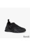 Fendi Flow Sneakers Unisex Mesh Black