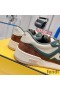 Fendi Match Compact Sneakers Unisex Suede Green