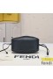 Fendi Mini Pomodorino Bucket Bag In Calf Leather Black