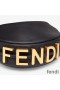Fendi Nano Fendigraphy Hobo Bag In Calf Leather Black