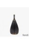 Fendi Small Fendigraphy Hobo Bag In Calf Leather Black