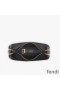 Fendi Small Fendigraphy Hobo Bag In Calf Leather Black