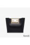 Fendi Small Way Bag In Calf Leather Black