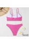 Fendi Underwear Set Women FF Motif Lycra Rose