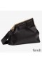 Fendi Medium First Bag In Nappa Leather Black