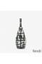 Fendi Small Fendigraphy Hobo Bag In Fendi Roma Capsule Leather Black/White
