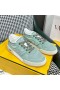 Fendi Match Sneakers Women Mesh Green