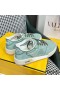 Fendi Match Sneakers Women Mesh Green