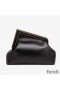 Fendi Medium First Bag In Nappa Leather Black