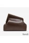 Fendi Medium First Bag In Nappa Leather Coffee