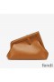 Fendi Small First Bag In Nappa Leather Brown