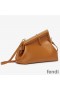 Fendi Small First Bag In Nappa Leather Brown