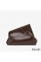 Fendi Small First Bag In Nappa Leather Coffee
