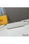 Fendi First Sight Pouch In Calf Leather White