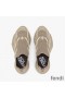 Fendi Flow Sneakers Unisex Mesh Beige