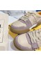 Fendi Match Compact Sneakers Unisex Suede Beige