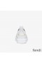 Fendi Rise Sneakers Women FF Motif Nappa Leather White
