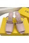 Fendi First Sandals Women Calf Leather Pink