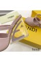 Fendi First Sandals Women Calf Leather Pink