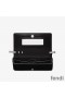 Fendi First Sight Pouch In Calf Leather Black