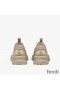 Fendi Flow Sneakers Unisex Mesh Beige