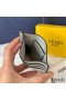 F Fendi 카드 홀더에서 송아지를 가죽 Grey