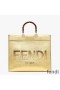 Fendi 중 선샤인 구매자 부대에 로마의 로고 송아지를 가죽 금