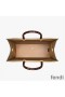 Fendi 중 선샤인 구매자 부대에 로마의 로고 송아지를 가죽 금