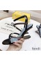 Fendi First Sandals Women Nappa Leather Black