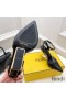 Fendi First Slingback Pumps Women Calf Leather Black