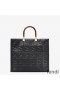 Fendi Medium Sunshine Shopper Bag In FF Motif Nappa Leather Black
