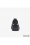 Fendi Rise Sneakers Women FF Motif Nappa Leather Black