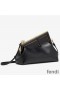 Fendi Small First Bag In Nappa Leather Black