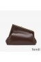Fendi Small First Bag In Nappa Leather Coffee
