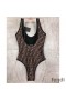 Fendi Swimsuit Women FF Motif Lycra Brown/Black