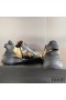 Fendi Flow Sneakers Men Fendace Baroque Fabric Black