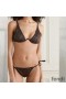Fendi Reversible Bikini Set Women FF Motif Lycra Brown/Black