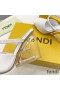 Fendi First Sandals Women Patent Leather White