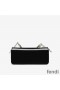 Fendi First Sight Pouch In Calf Leather Black