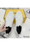 Fendi Flow Sneakers Unisex Mesh White